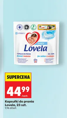 Kapsułki do prania Lovela promocja w Biedronka