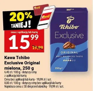 Kawa Tchibo Exclusive Original mielona promocja w Twój Market