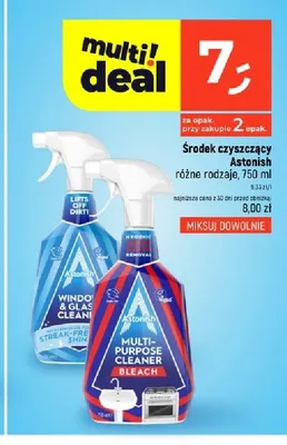 Środek czyszczący Astonish Window & Glass Cleaner promocja w Dealz