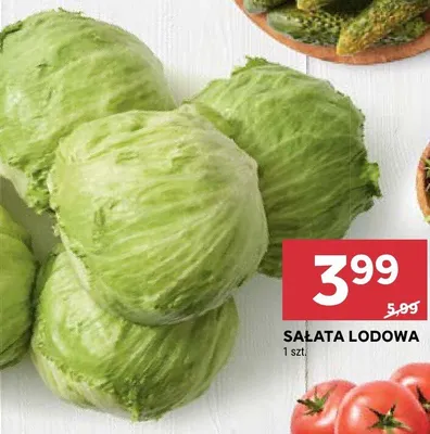 Sałata lodowa promocja w Stokrotka