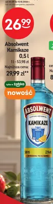 Likier Absolwent Kamikaze promocja w Żabka