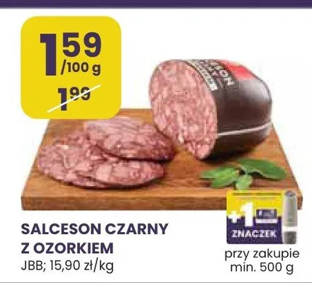 Salceson czarny z ozorkiem promocja w Stokrotka