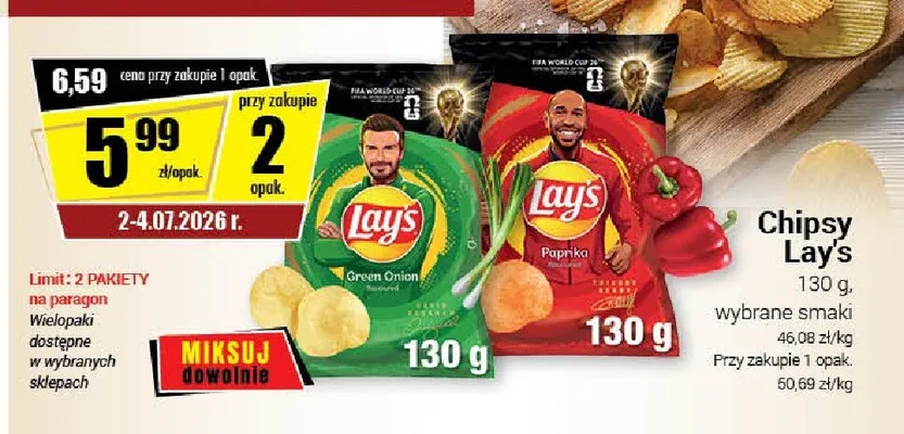 Chipsy Lay's Green Onion promocja w Premium Nasz Sklep