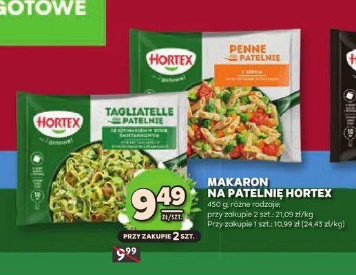 Makaron na patelnię promocja w Stokrotka