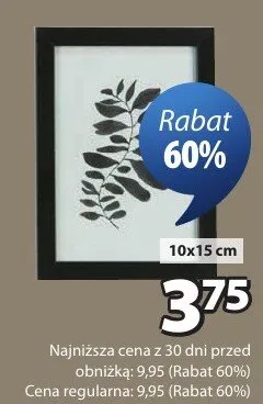 Ramka na zdjęcia Valter 10x15 cm S10 x W18 cm promocja w Jysk