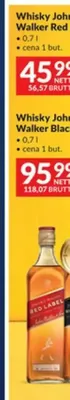 Whisky Johnnie Walker Red Label promocja w Makro