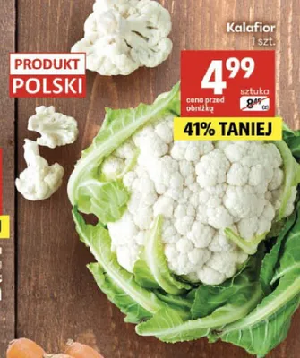 Kalafior promocja w Delikatesy Centrum