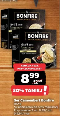 Ser Camembert Bonfire promocja w Netto