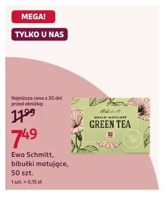 Bibułki matujące Ewa Schmitt promocja w Rossmann