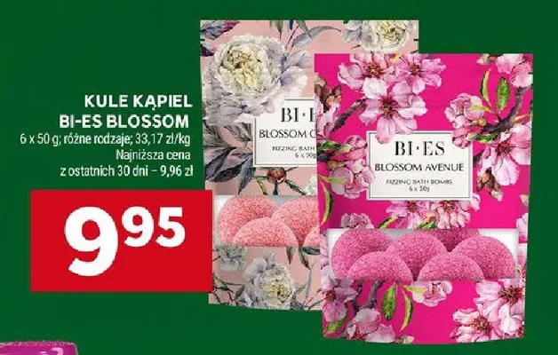 Kule kąpiel Bi-Es Blossom promocja w Stokrotka