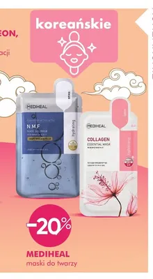 Maski do twarzy Mediheal promocja w Super-Pharm