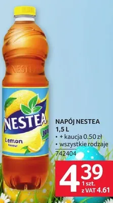 Napój Nestea 1.5 l promocja w Selgros