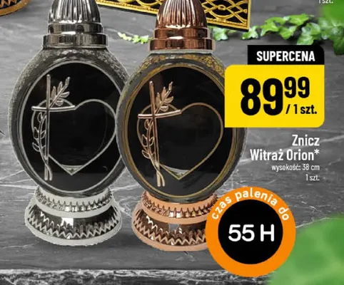 Znicz Witraż Orion promocja w POLOmarket