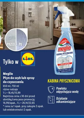 Spray do czyszczenia  promocja w Lidl