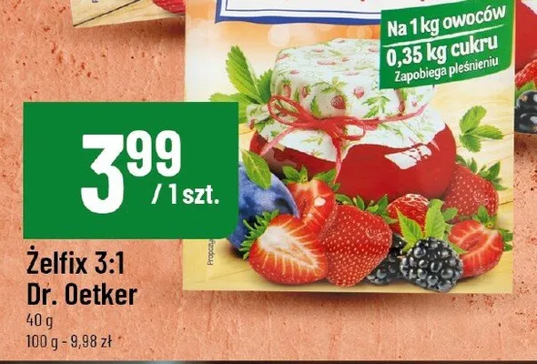 Żelfix 3:1 Dr. Oetker promocja w POLOmarket