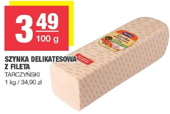 Szynka delikatesowa z fileta promocja w SPAR