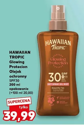 Olejek ochronny Glowing Protection SPF30 promocja w Kaufland