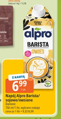 Napój owsiany Alpro Barista promocja w Leclerc