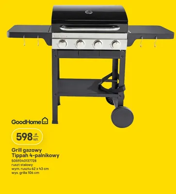 Grill gazowy promocja w Castorama