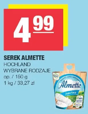 Serek Almette wybrane rodzaje promocja w SPAR