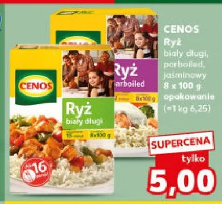 Ryż jaśminowy Cenos promocja w Kaufland