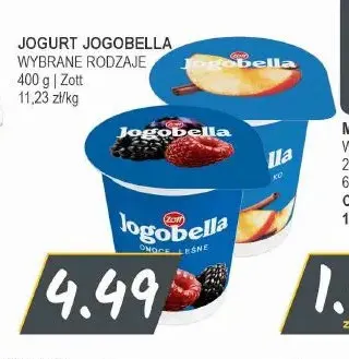 Jogurt Jogobella Zott promocja w Słoneczko