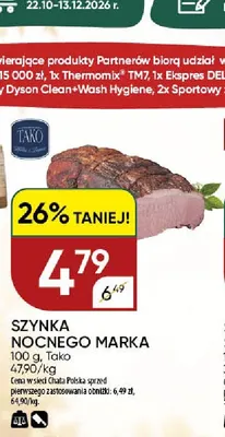 Szynka Nocnego Marka Tako promocja w Chata Polska