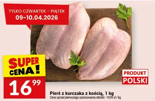 Pierś z kurczaka z kością promocja w Twój Market