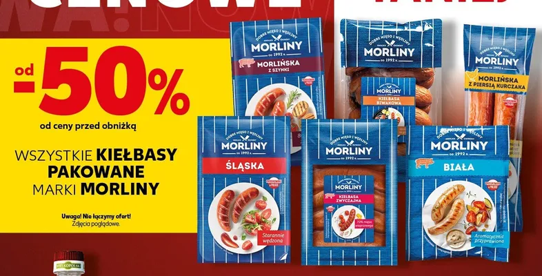 Kiełbasa zwyczajna Morliny promocja w Kaufland