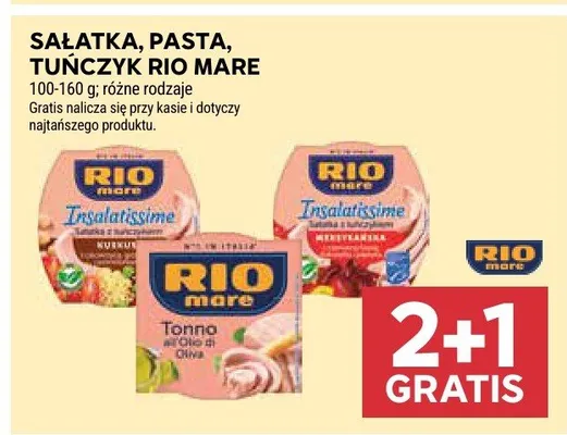 Sałatka, pasta, tuńczyk promocja w Stokrotka