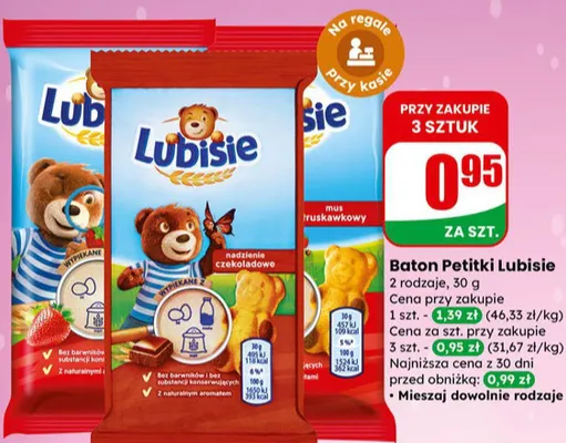 Baton Petitki Lubisie promocja w Dino