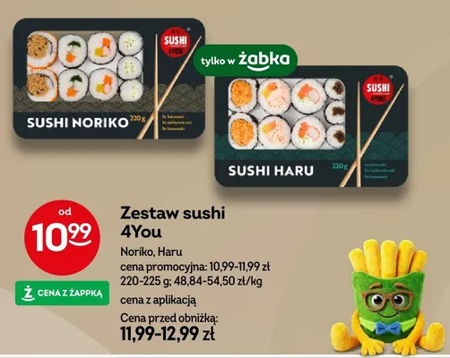 Zestaw sushi Noriko 4You promocja w Żabka