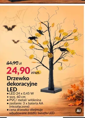 Drzewko dekoracyjne LED promocja w Salony Agata