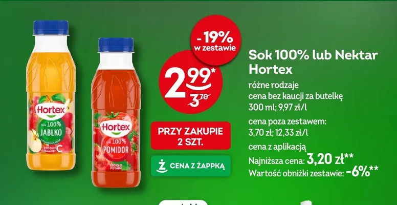 Nektar Hortex promocja w Żabka