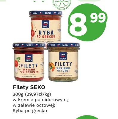 Ryba po grecku Seko promocja w Limonka