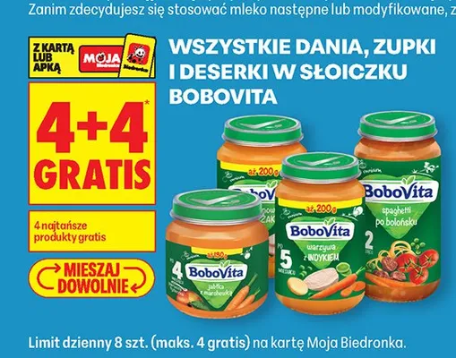 Danie BoboVita Spaghetti po bolońsku promocja w Biedronka