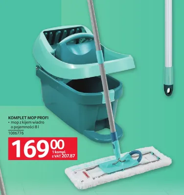 Komplet mop Profi Leifheit promocja w Selgros