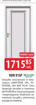 Skrzydło wewnętrzne VERI V1SP promocja w Dobre Dla Domu