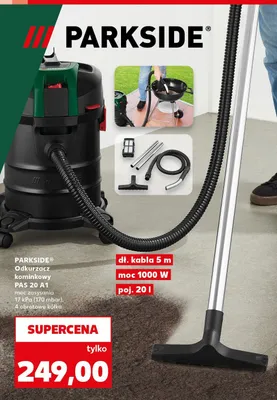 Odkurzacz kominkowy PAS 20 A1 promocja w Kaufland