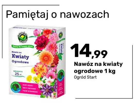 Nawóz na kwiaty ogrodowe 1 kg promocja w Bricomarche
