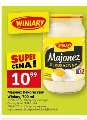Majonez Dekoracyjny Winiary promocja w Twój Market