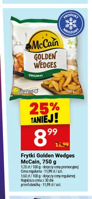 Frytki Golden Wedges McCain promocja w Twój Market