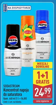 Koncentrat napoju do saturatora promocja w Aldi