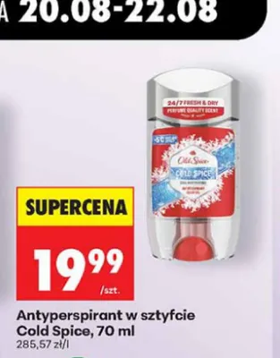 Antyperspirant w sztyfcie Old Spice promocja w Biedronka