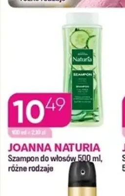 Szampon do włosów Joanna Naturia promocja w Drogerie Koliber