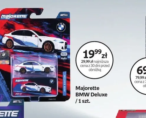 Samochodzik Majorette BMW Deluxe promocja w Dzień Dziecka