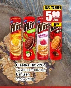 Ciastka Hit Nuts Bahlsen promocja w API Market