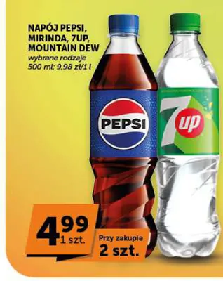 Napój gazowany Pepsi promocja w Euro Sklep