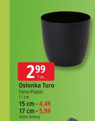 Osłonka Turo Form-Plastic 11 cm promocja w Leclerc