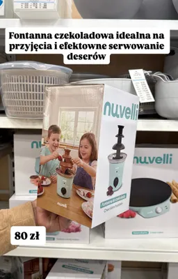 Fontanna do czekolady Nuvelli promocja w Pepco